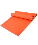 Коврик для йоги FM-101 PVC 173x61x0,4 см, оранжевый