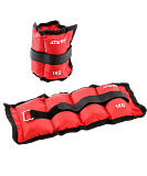 Утяжелители WT-401 1 кг, красный