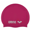 Шапочка для плавания Classic Silicone Cap fuchsia/white, силикон, 91662 91