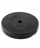 Диск пластиковый BB-203 5 кг, d=26 мм, черный