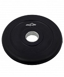 Диск обрезиненный BB-202 0,5 кг, d=26 мм, черный
