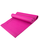 Коврик для йоги FM-101 PVC 173x61x0,5 см, розовый